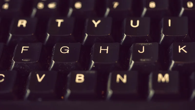 Webの実装やデジタル業務をイメージしたキーボード